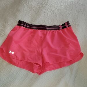 women's Under Armour "Power In Pink" Breast Cancer Running Shorts